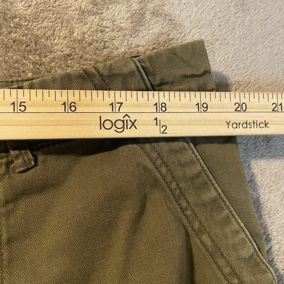 Old Navy Pants Womens 16 Brown Ankle High Rise Cargo Straight Leg - Picture 7 of 7